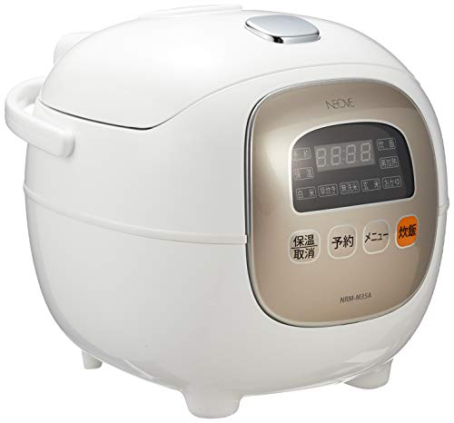 ネオーブ (NEOVE) 炊飯器 3.5合 ホワイト NRM-M35A