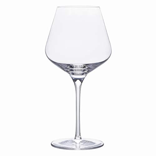 アデリア(ADERIA) ワイングラス クリア 640ml ブルゴーニュ アネーロクリスタルガラス製 J-6038