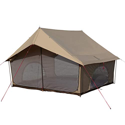 DOD(ディーオーディー) エイテント クラシックな外観の家型テント ポリコットン生地 T5-668-TN
