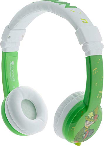 【国内正規品】子供用ヘッドホンOnanoff(オナノフ) BuddyPhones 子供の耳にやさしい音量制限構造 (スナフキン,グリーン) 976212