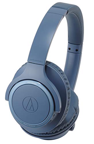 audio-technica SoundReality ワイヤレスヘッドホン Bluetooth マイク付 最大70時間再生 ブルー ATH-SR30BT BL