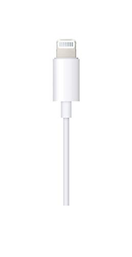 Apple Lightning - 3.5mmオーディオケーブル(1.2m) - ホワイト