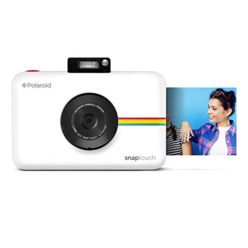 Zink Polaroid SNAP Touch 2.0 – 13MP ポータブルインスタントプリントデジタルフォトカメラ タッチスクリーンディスプレイ内蔵 ホワイト