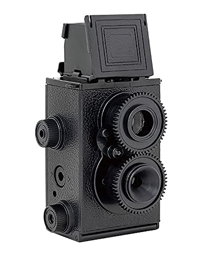 【exists】二眼レフカメラ レトロカメラ 35㎜フィルムカメラ 組み立て式 日本語説明書付 【PC-200】