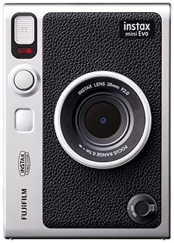 富士フイルム FUJIFILM チェキ Evo ハイブリッドインスタントカメラ(インスタントカメラ/スマホプリンター/デジタルカメラ) instax mini Evo INS MINI EVO BLACK