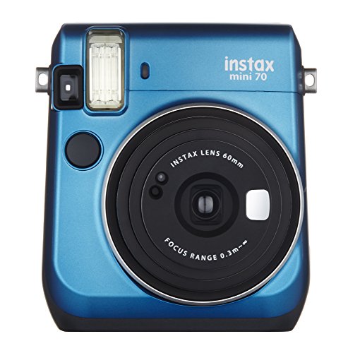 FUJIFILM インスタントカメラ チェキ instax mini 70 ブルー INS MINI 70N BLUE
