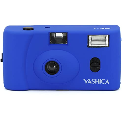 YASHICA 【フィルムカメラ】YASHICA MF-1 Camera Blue with Yashica 400 ブルー
