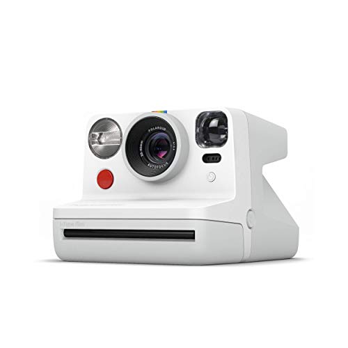 Polaroid インスタントカメラ Polaroid Now ホワイト i-Type/600フィルム使用 ビューファインダー搭載 9027 【国内正規品】