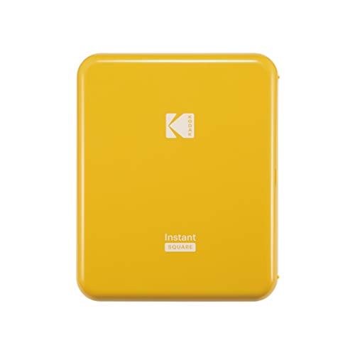 KODAK スマホ用インスタントプリンター P300 イエロー スクエアフォーマット Bluetooth接続 P300YE 【国内正規品】