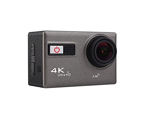 HDスポーツカメラ HD 4Kスポーツ防水カメラダイビング空中写真ライディング2.0インチ WI-FIスポーツDV (Color : Grey, Size : Small)