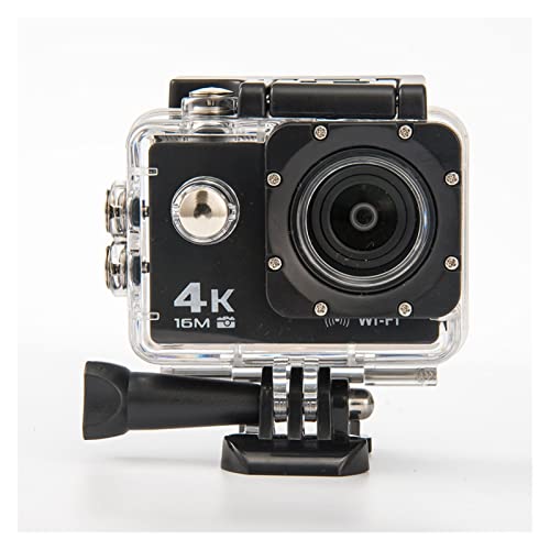 HDスポーツカメラ 4K HD防水スポーツカメラ屋外ビデオカメラダイビング DVカメラスポーツビデオカメラ (Color : Black, Size : Small)