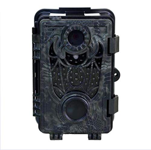 野生生物トレイルカメラ FHD 1080p 12MP 狩猟カメラリモート監視ナイトビジョンモーション検出ウルトラロングスタンバイ防水