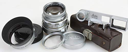 Leica SUMMICRON M 50mm F2.0 デュアルレンジ DRレンズ フード付き ケース入り