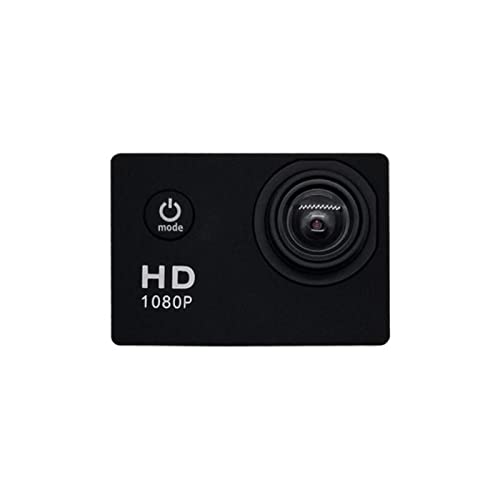 アクションカメラ時間の経過 2021新しいアクションカメラ、12mp HD 1080P 32GB、水中防水カメラ4K、ヘルメットVedio Sports Pro Cam Mini DVビデオカメラ (Color : Black, Size : Medium)