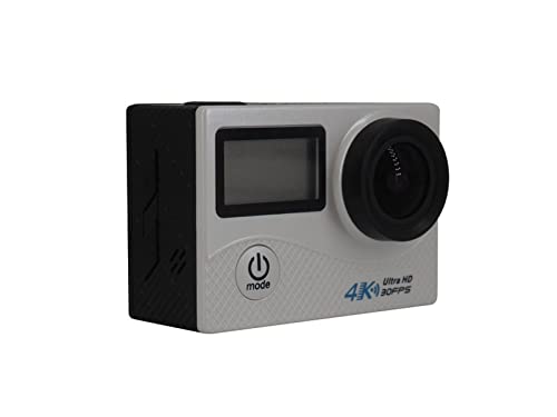 アクションカメラ 4K HDWiFiデュアルスクリーンスポーツカメラ防水 DVミニカメラダイビングとサイクリングデジタルビデオカメラ (Color : Blue, Size : Small)