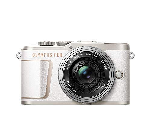 OLYMPUS ミラーレス一眼カメラ PEN E-PL10 14-42mm EZレンズキット ホワイト