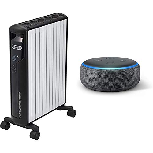 デロンギ(DeLonghi)マルチダイナミックヒーター ゼロ風暖房 Wi-Fiモデル+ Amazon Echo dotセット」