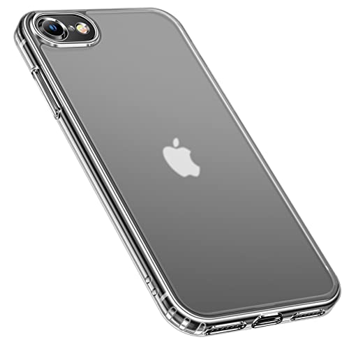 NIMASO ケース iPhone SE3 iPhone SE 2 iPhone8 iPhone7 用 ケース バンパー PC背面 衝撃吸収 傷つけ防止 マット タイプ 半透明 ( iPhone SE 第3世代 SE2 8 7 用 ) NSC22A439