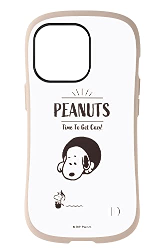 iFace First Class Cafe PEANUTS スヌーピー iPhone 13 Pro 専用 ケース (ホール)