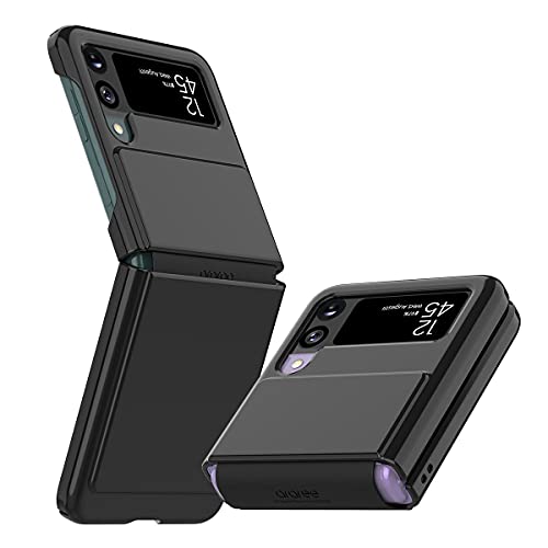 Araree Galaxy Z Flip 3 5G Aero Flex ハードケース [ サムスン公式認証品 ヒンジまで保護 カメラ保護設計 ストラップホール付き ギャラクシー ] AR21945GZFP3BK(ブラック) 【国内正規品】
