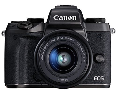 Canon ミラーレス一眼カメラ EOS M5 レンズキット EF-M15-45mm F3.5-6.3 IS STM 付属 EOSM5-1545ISSTMLK