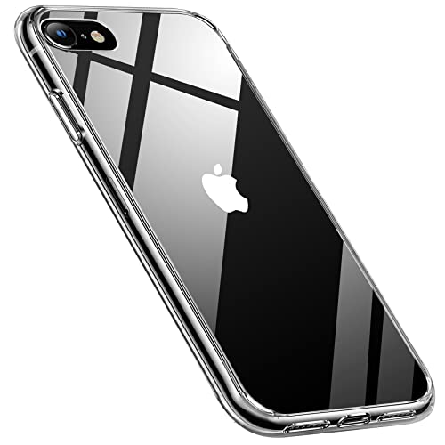 NIMASO ケース iPhone SE3 第3世代 iPhone SE 2 iPhone8 iPhone7 用 ケース バンパー PC背面 衝撃吸収 傷つけ防止 クリア タイプ (iphonese第2世代 第3世代 iphone 8 7 用 スマホケース) NSC22A438