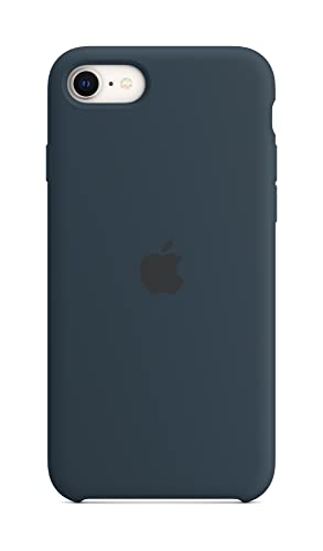 Apple シリコーンケース (iPhone SE用) - アビスブルー