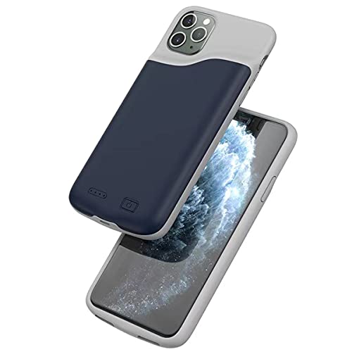 iPhone 13対応 超薄型 バッテリーケース シリコンケース 6000mAh 大容量 ケース 充電ケース バッテリー内蔵ケース 耐衝撃 ケース型バッテリー 指紋防止 全面保護 カバー