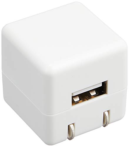エレコム AC充電器 Walkman/CUBE/1A/USB1ポート/ホワイト