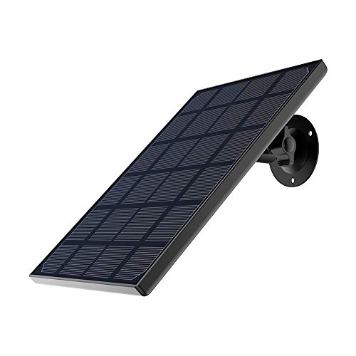 【型番ZS-GX1Sバッテリーカメラ専用】 YESKAMO 太陽光パネル ソーラーパネル 単結晶シリコン 省エネルギー IP65防水 ソーラーチャージャー 小型 軽量 バッテリー充電可能 太陽光発電 電池式カメラ（ZS-GX6S、ZS-GX1S）専用ソーラーパネル