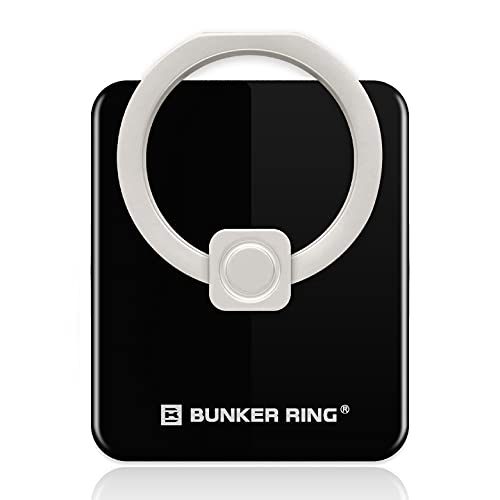 BUNKER RING Edge【スマートフォンリング】バンカーリング エッジ【正規品】 (Black)