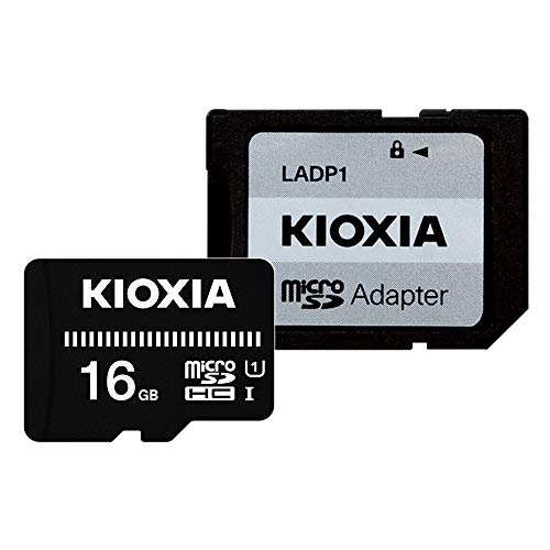 キオクシア(KIOXIA) 旧東芝メモリ microSDHCカード 16GB UHS-I対応 Class10 (最大転送速度50MB/s) 国内正規保証品 3年保証 Amazon.co.jpモデル KTHN-MW016G