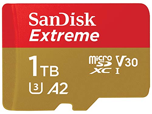 SanDisk (サンディスク) 1TB Extreme microSDXC A2 SDSQXA1-1T00-GN6MN SD変換アダプターなし［ 海外パッケージ ］