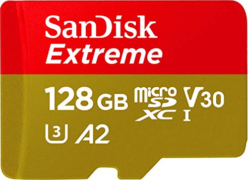 SanDisk ( サンディスク ) 128GB Extreme microSDXC A2 SDSQXA1-128G-GN6MA { 海外パッケージ品 ］