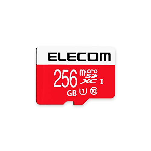 エレコム microSDXCカード 256GB UHS-I/U1/Class10 NINTENDO SWITCH動作検証済み GM-MFMS256G
