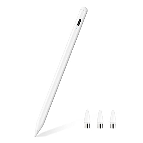 【全機種対応】タッチペン KINGONE スタイラスペン iPad/スマホ/タブレット/iPhone対応 たっちぺん 磁気吸着機能対応 ipad ペン USB充電式 スマホ ペン