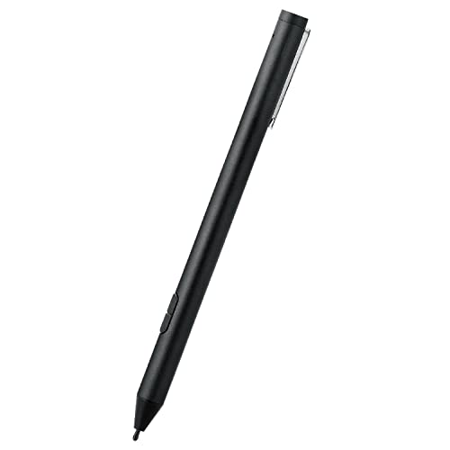 エレコム タッチペン スタイラス リチウム充電式 MPP規格 パームリジェクション対応 ペン先交換可能 ペン先付属なし ブラック P-TPMPP20BK