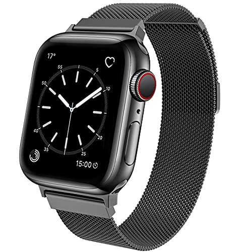 BRG コンパチブル Apple Watch バンド コンパチブル アップルウォッチバンド ステンレス留め金製 コンパチブル Apple Watch ベルト コンパチブル Apple Watch SE/7/6/5/4/3/2/1