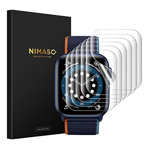 【6枚組】 NIMASO 液晶 保護 フィルム 38 / 40mm Apple Watch series SE / 6 / 5 / 4 / 3 対応 アップルウォッチ 用 NSW21C203
