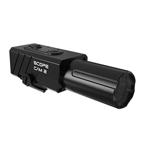 本機防水【ガンカメラ】 RunCam Scope Cam 2 サバゲー ガンカメラ 狩猟カメラ 1080PフルHD 金属製ボディ IP64防水防塵 耐衝撃 Wi-Fi搭載 内蔵バッテリーで4時間録画可 -40mmレンズ