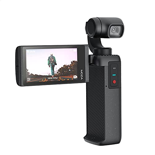 【液晶保護フィルムセット】【国内正規品】 MOZA ジンバルカメラ MOIN Camera 3軸手振れ補正 2.45インチ大型モニター搭載 120°超広角レンズ 4K/60P スローモーション撮影 MPC01 国内サポート対応