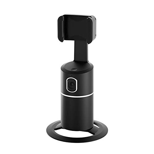 JKR vlogジンバル 自撮り棒 自動追跡 360度回転 アプリ/bluetooth不要 軽量 持ち運び便利 ほぼ全機種スマホ対応 日本語取扱説明書付きblack