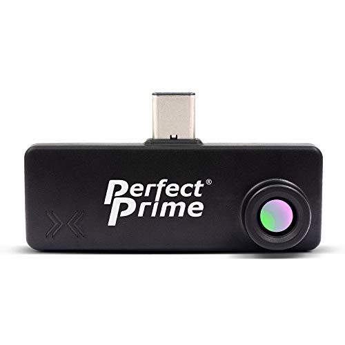 PerfectPrime IR202,（IR）赤外線サーマルイメージャーカメラ4800ピクセル、-40〜400°C、Android TypeC携帯電話用15Hz