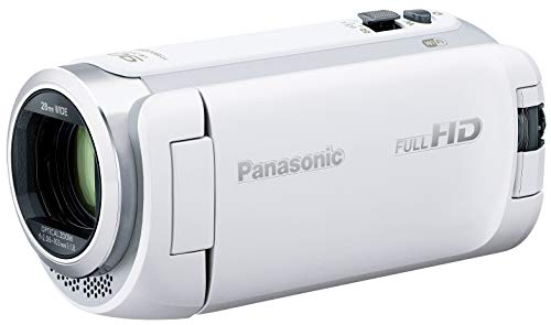 パナソニック HDビデオカメラ 64GB ワイプ撮り 高倍率90倍ズーム ホワイト HC-W590M-W