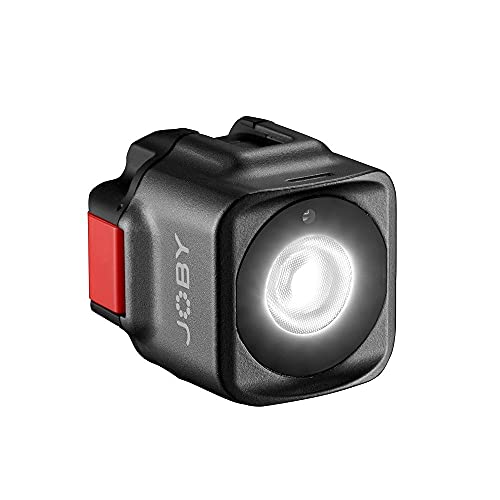 JOBY LEDライト ビーモ ミニ 三脚用ライト カメラ用ライト ビデオ用ライト ブイログ用 Vlog用 Bluetooth対応 JB01579-BWW