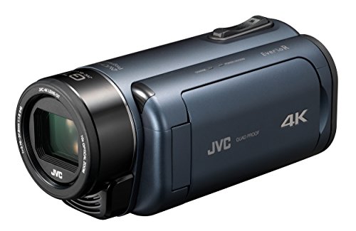 JVCKENWOOD JVC ビデオカメラ Everio R 4K撮影 防水 防塵 ディープオーシャンブルー GZ-RY980-A