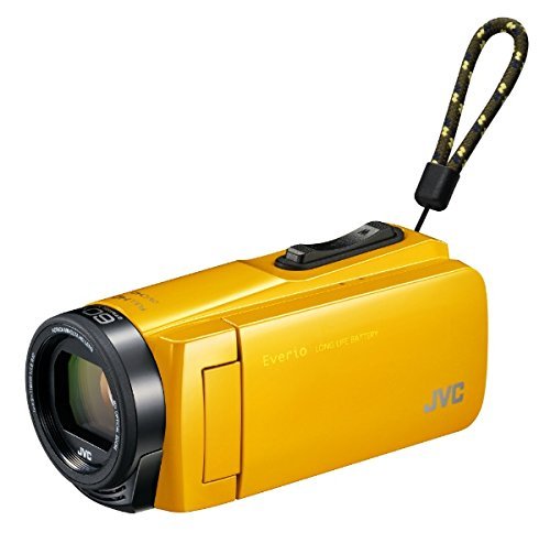 JVCKENWOOD JVC ビデオカメラ Everio 耐衝撃 耐低温 32GB イエロー GZ-F270-Y
