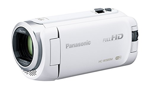 パナソニック HDビデオカメラ W585M 64GB ワイプ撮り 高倍率90倍ズーム ホワイト HC-W585M-W