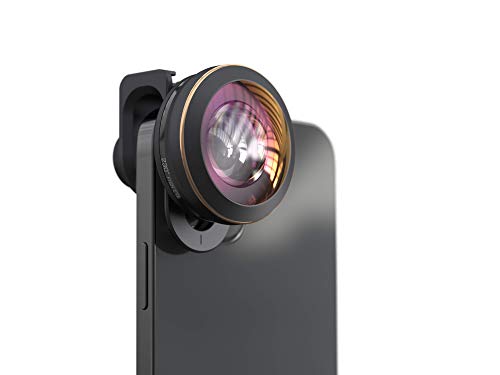 ShiftCam 230° 魚眼プロレンズ iPhone Android用 スマートフォンカメラ用のユニバーサルマウントアタッチメント付き