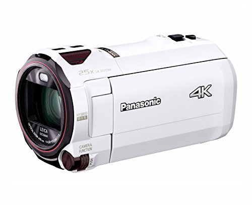 パナソニック 4K ビデオカメラ VZX990M 64GB あとから補正 ホワイト HC-VZX990M-W